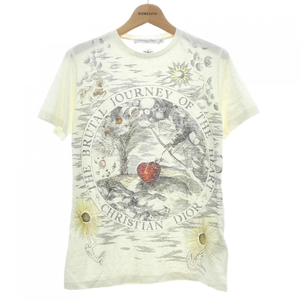 クリスチャンディオール CHRISTIAN DIOR BRUTAL JOURNEY OF THE HEART 023T03HC444 Tシャツ