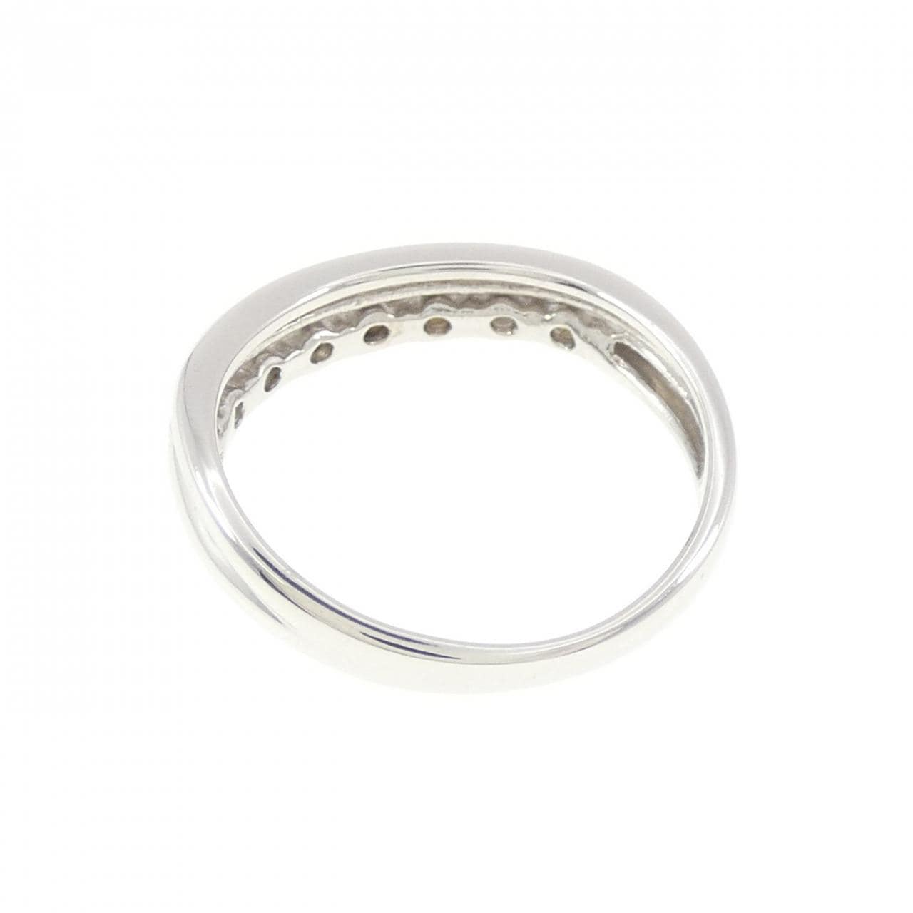 K14WG ダイヤモンド リング 0.10CT