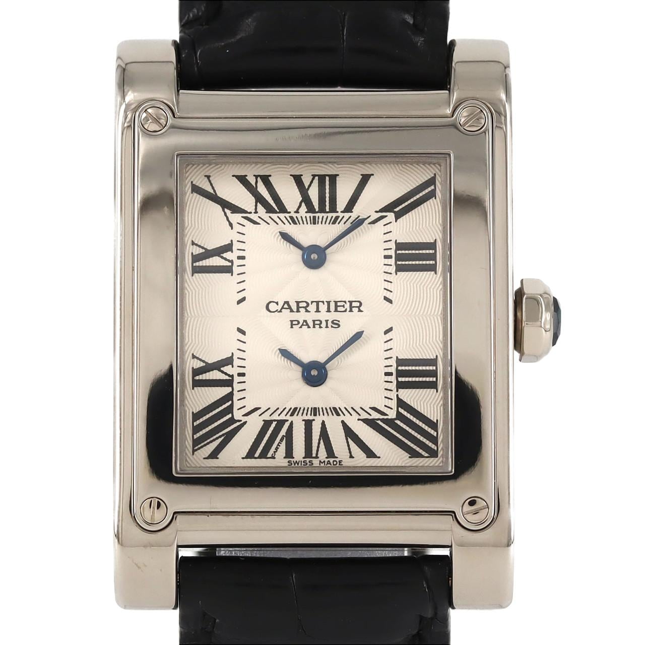 Cartier Tank Abyss 2 Time Zone WG W1534351 WG Manual Winding