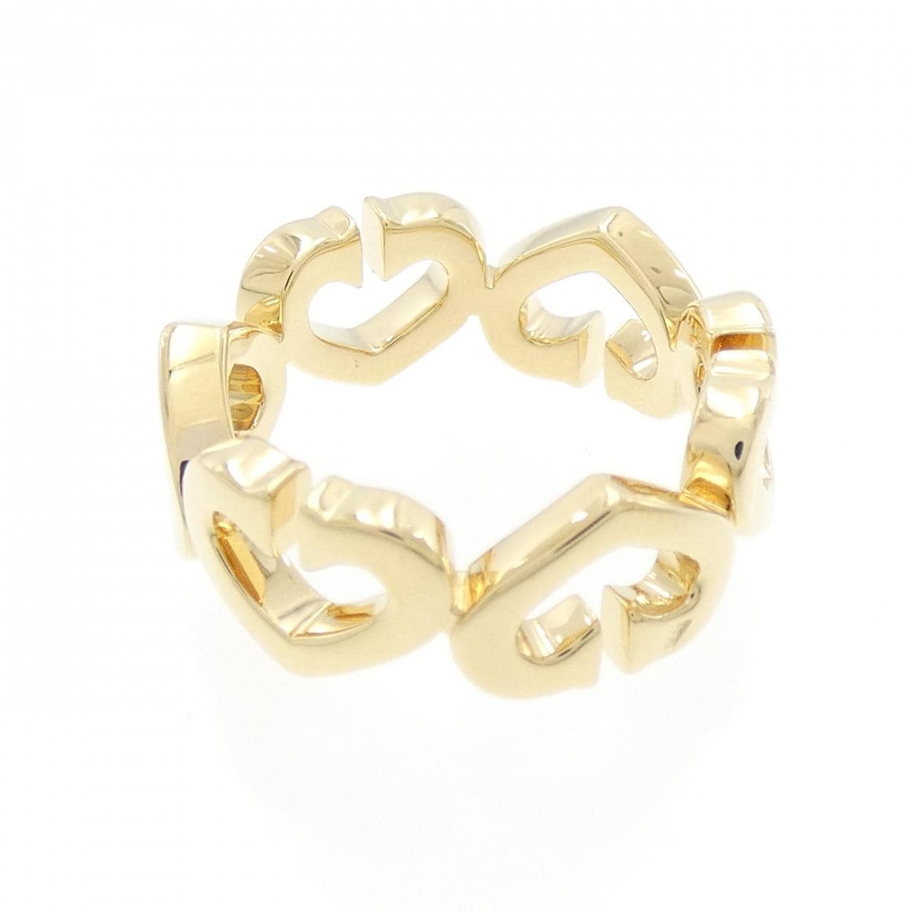 Cartier C heart 1P 戒指