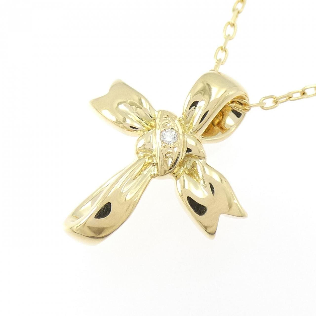 ミキモト ダイヤモンド ネックレス 0.01CT