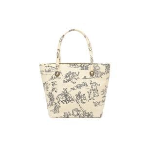 【新品】バッグ　鳥獣戯画