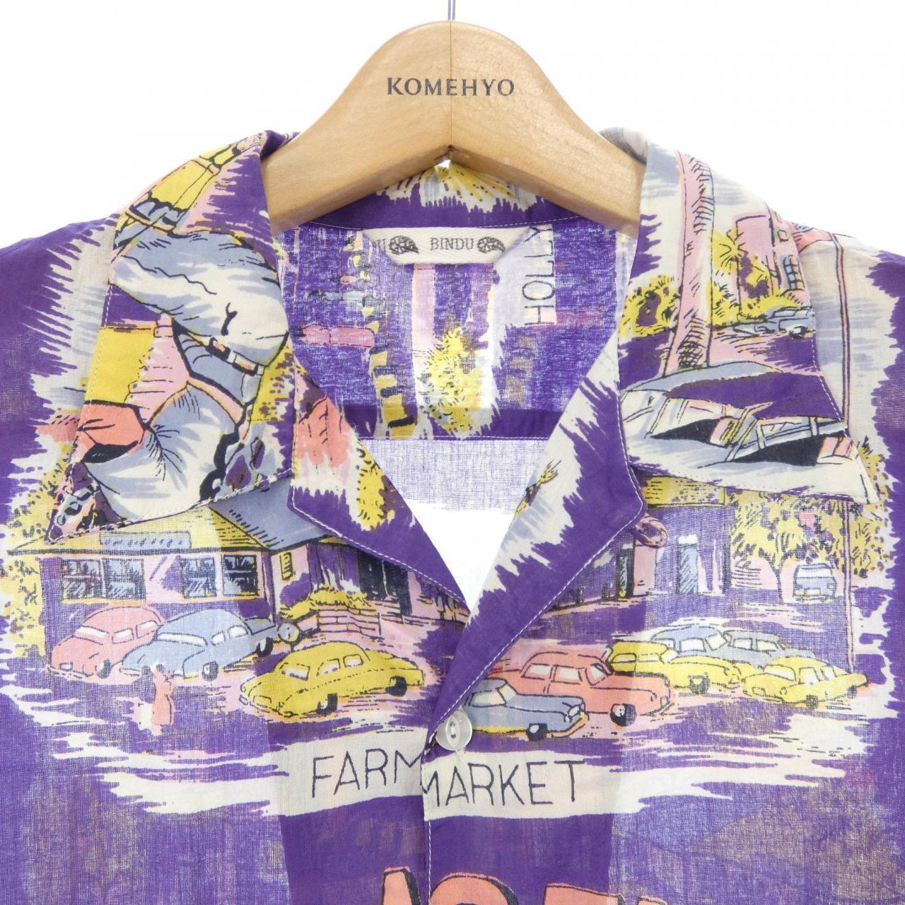 BINDU S／Sシャツ