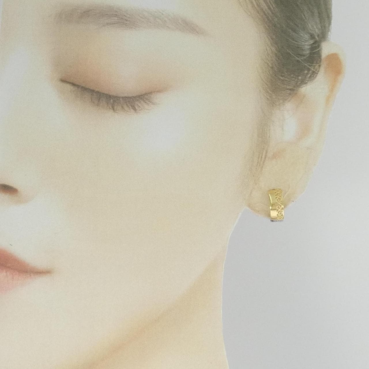 K18YG/K14WG イヤリング