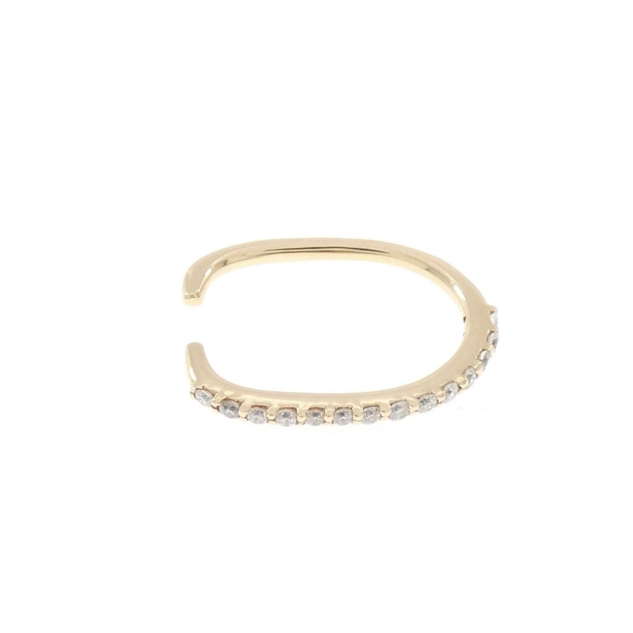リラ ダイヤモンド イヤーカフ 0.11CT 片耳