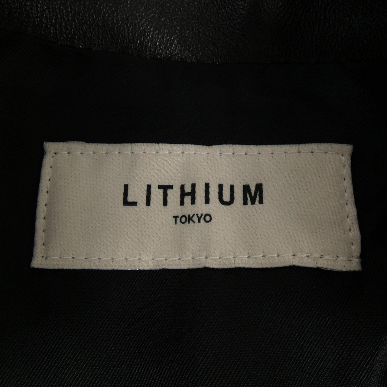 LITHIUM HOMME Leather Riders Jacket