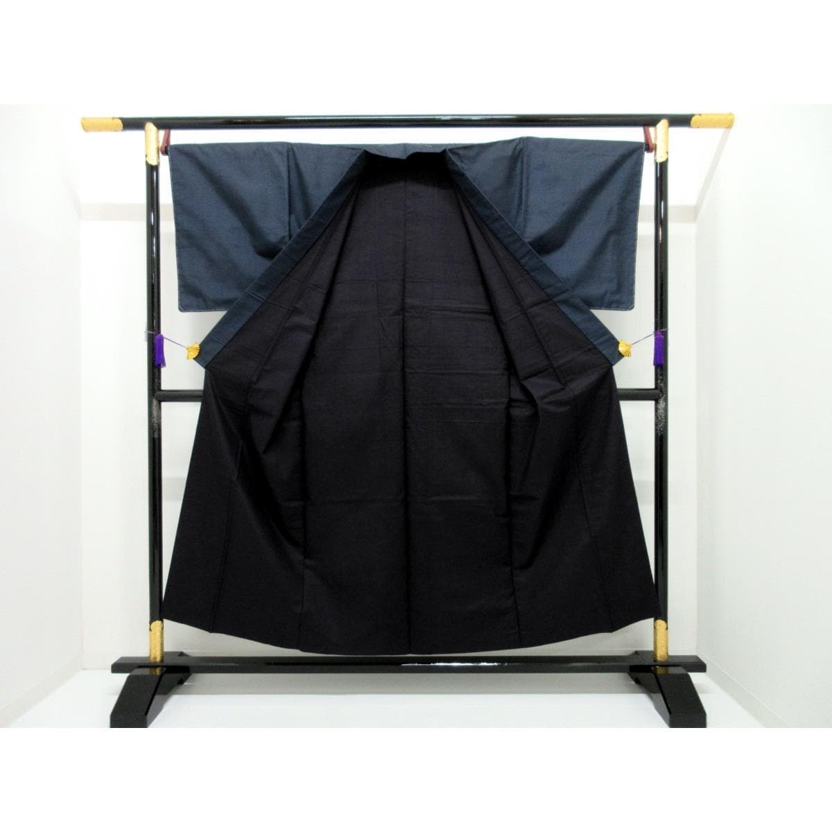 [Unused items] Men&#39;s Ooshima Tsumugi 100 Mountains Kimono/Haori 2-piece set