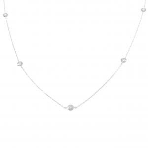 【新品】PT ダイヤモンド ネックレス 0.503CT