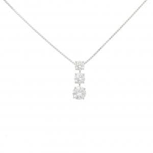 PT900/PT850 ダイヤモンド ネックレス 0.76CT