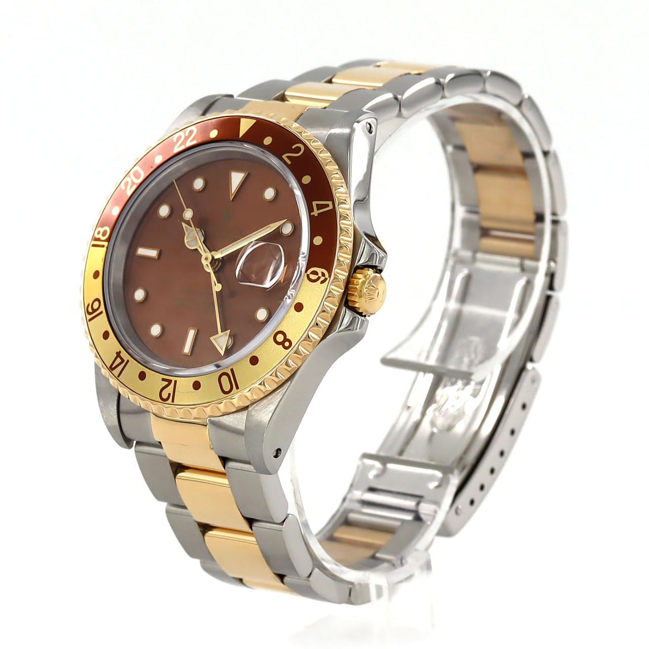 ロレックス GMTマスターⅡ 16713･3 SSxYG 自動巻 S番