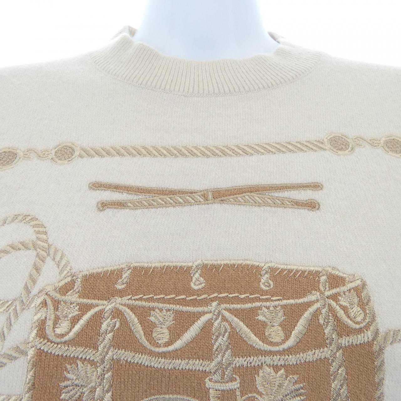 エルメス HERMES LES TAMBOURS FINESSE 3H2614DI ニット