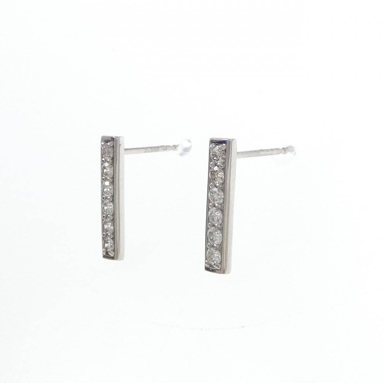 【新品】PT900 ダイヤモンド ピアス 0.30CT