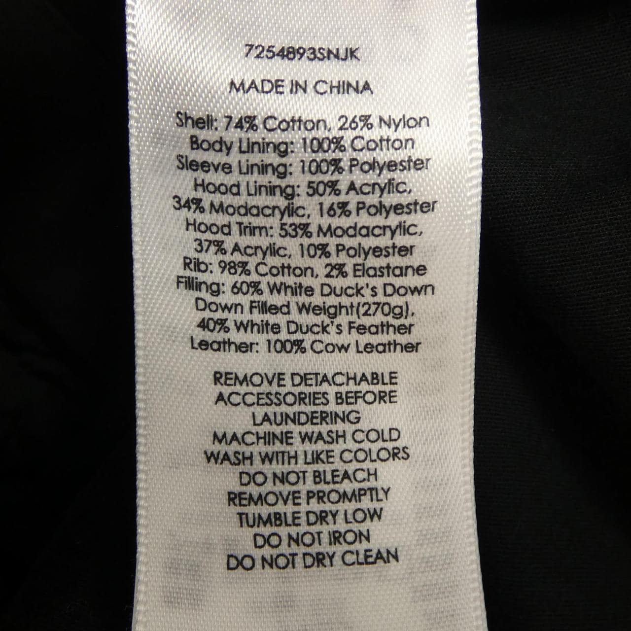 牛仔&Supply DENIM&SUPPLY羽絨服