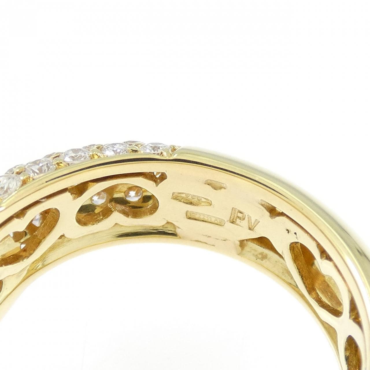 ポンテヴェキオ ハート ダイヤモンド リング 1.43CT