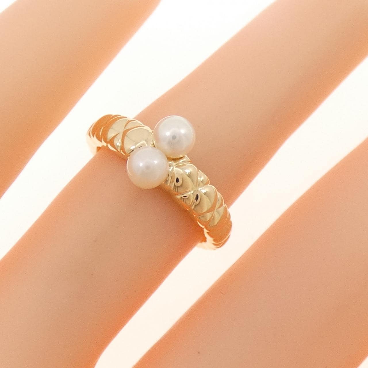 タサキ アコヤパール リング