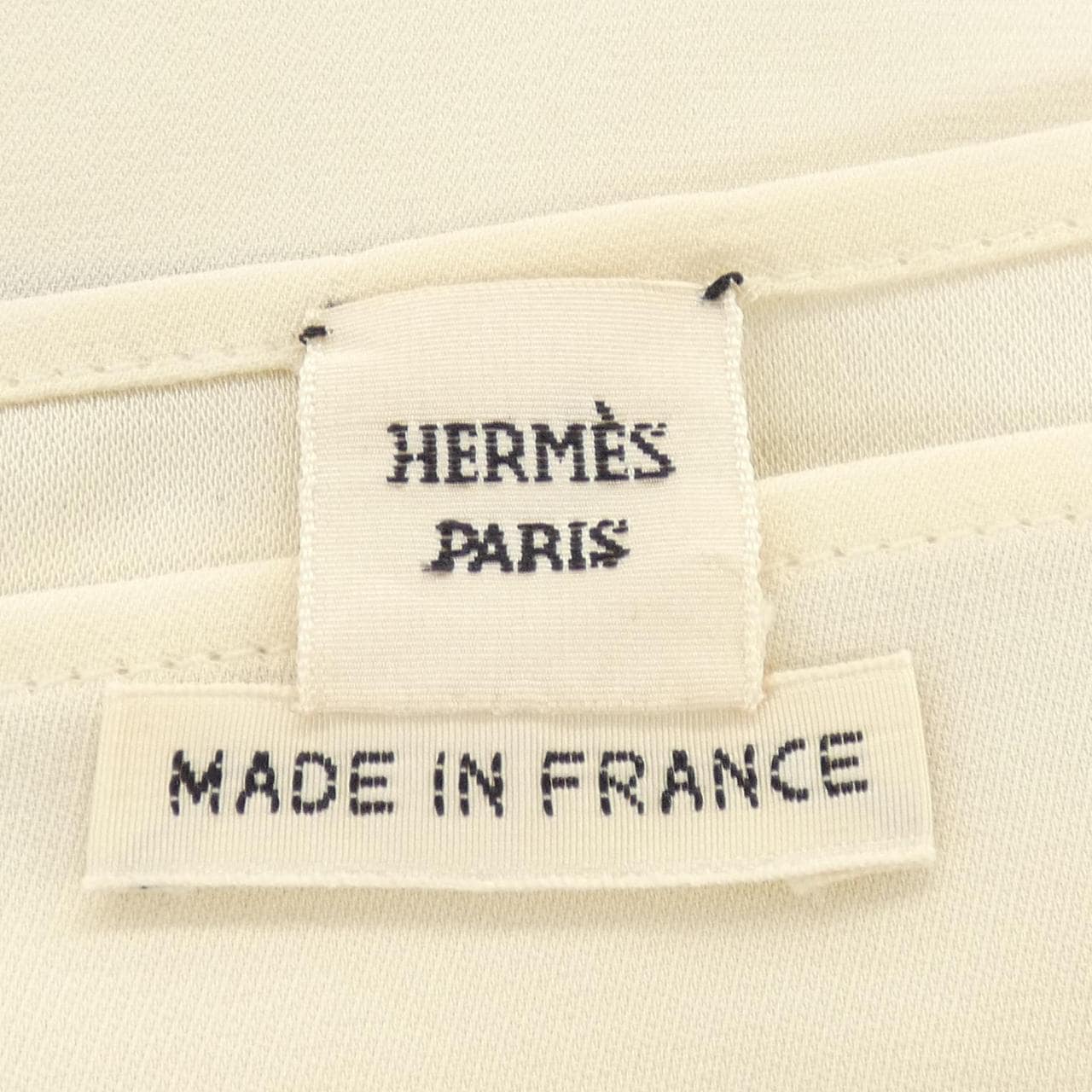エルメス HERMES ボリュデュック sh130 ツイルレーヌ トップス
