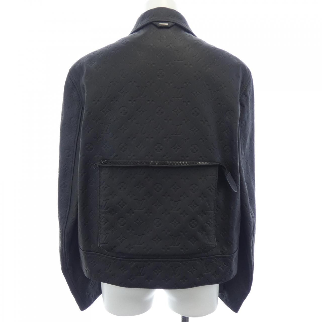 ルイヴィトン LOUIS VUITTON モノグラムエンボスユティリティジャケット HIL46EQXS レザージャケット