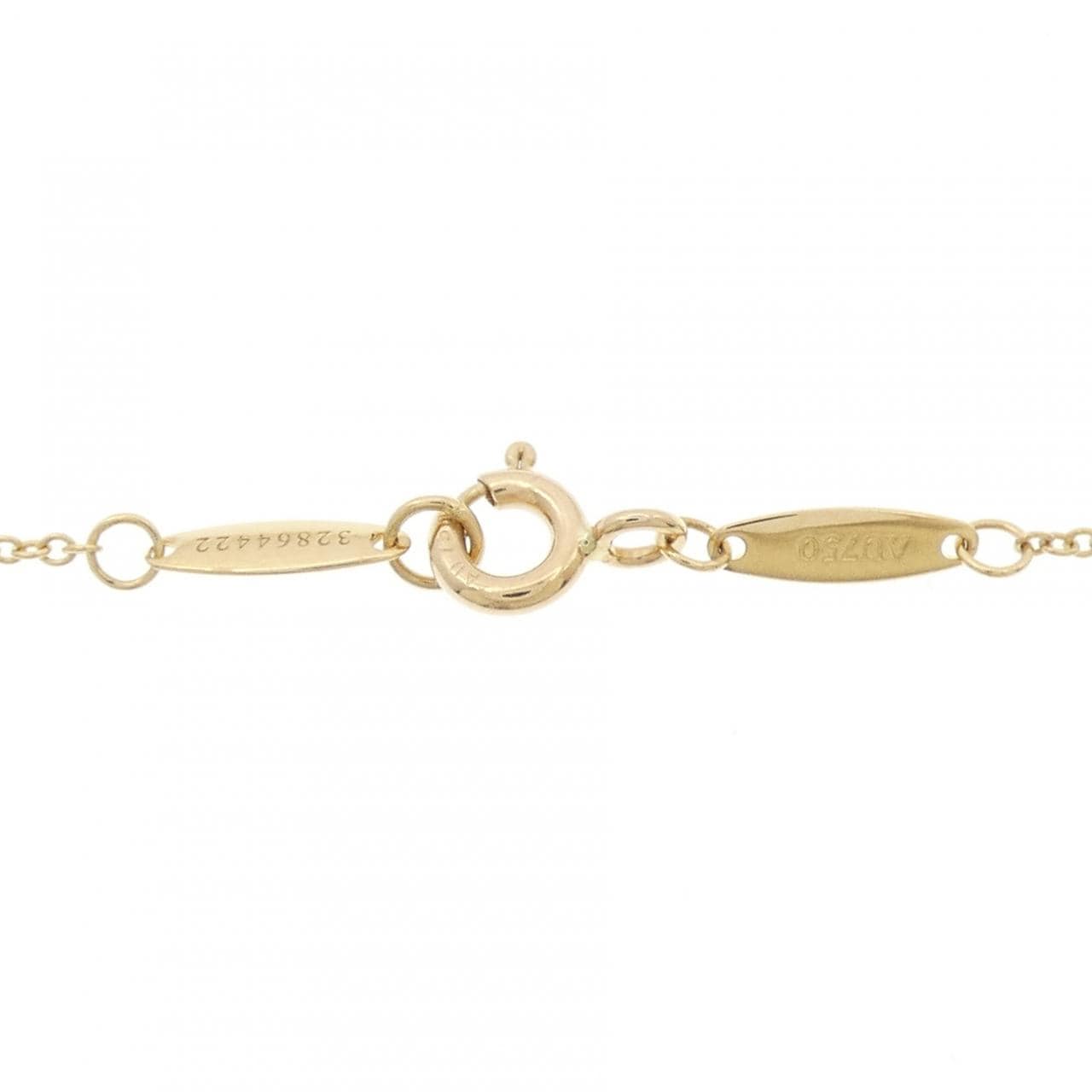 ティファニー バイザヤード ネックレス 0.22CT G VS1 EXT