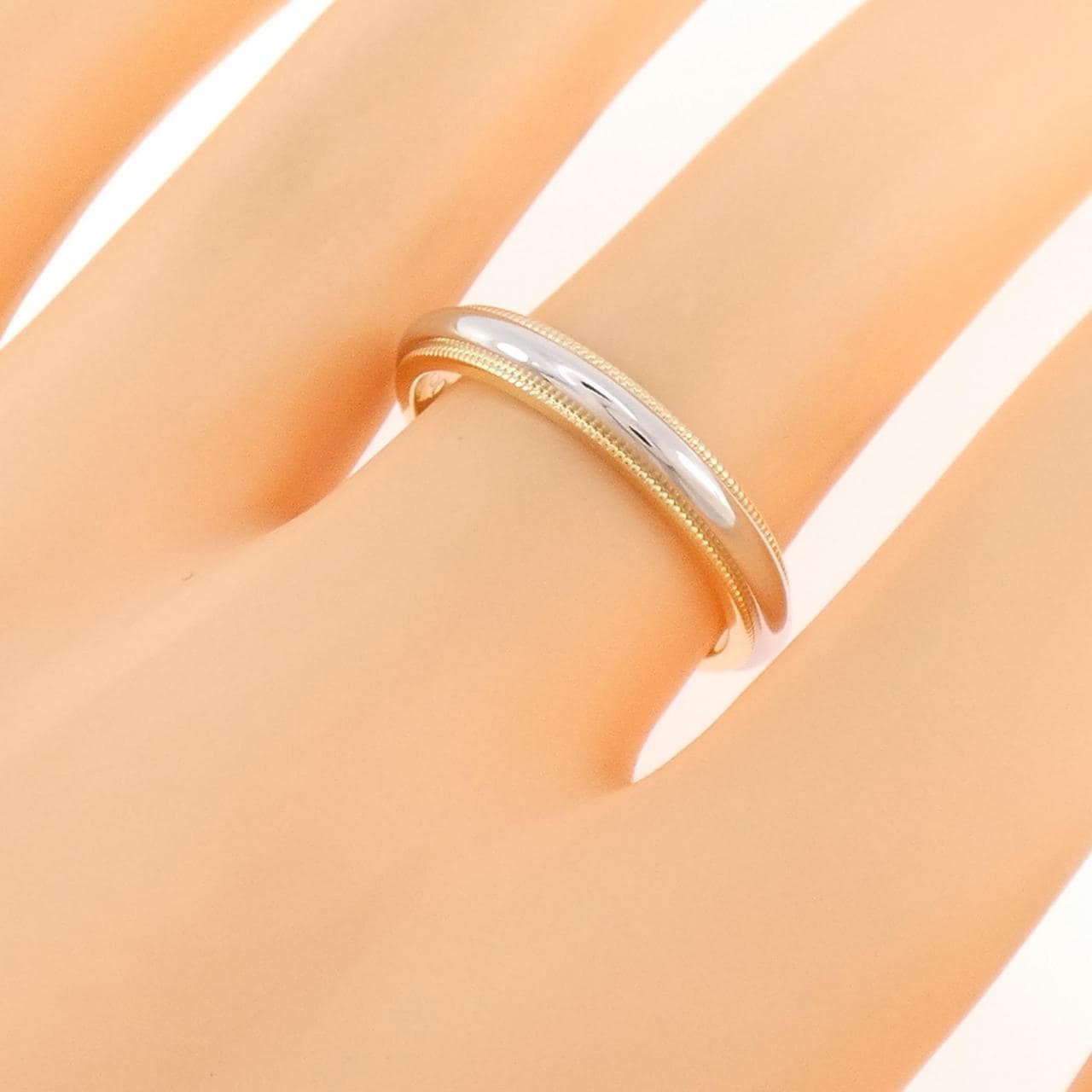 ティファニー ミルグレイン リング