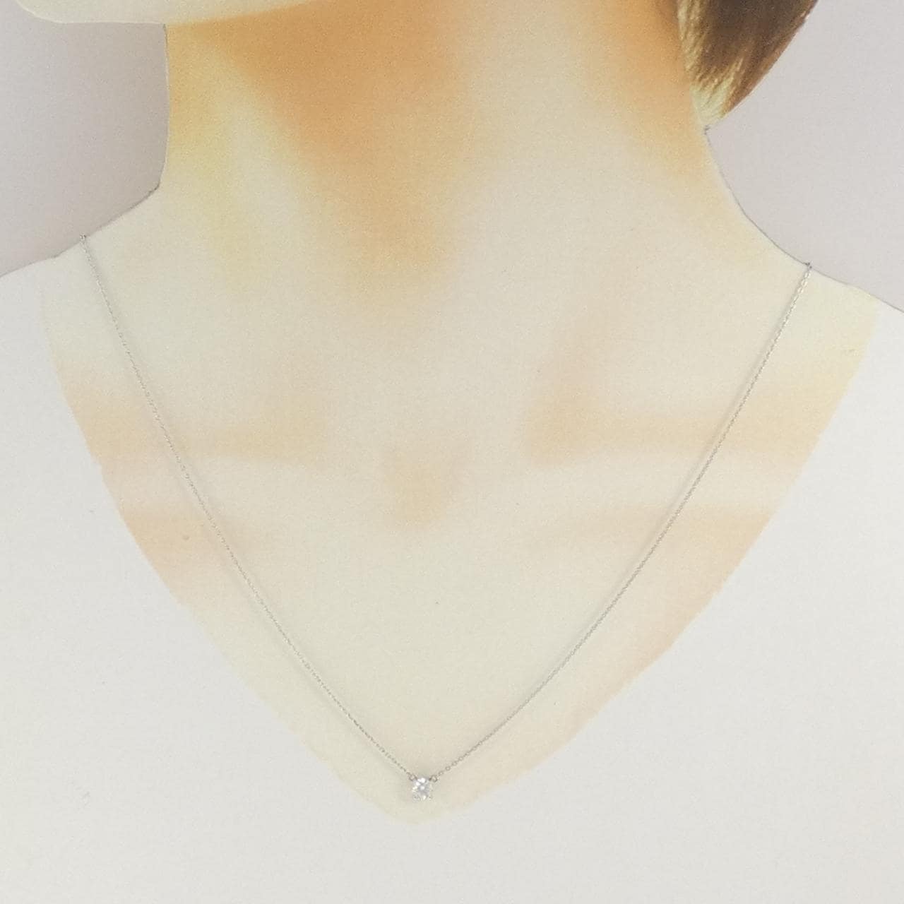 ポンテヴェキオ ダイヤモンド ネックレス 0.31CT