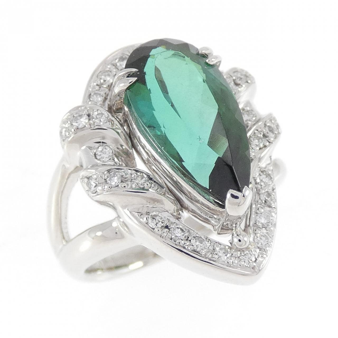 PT900 トルマリン リング 4.36CT