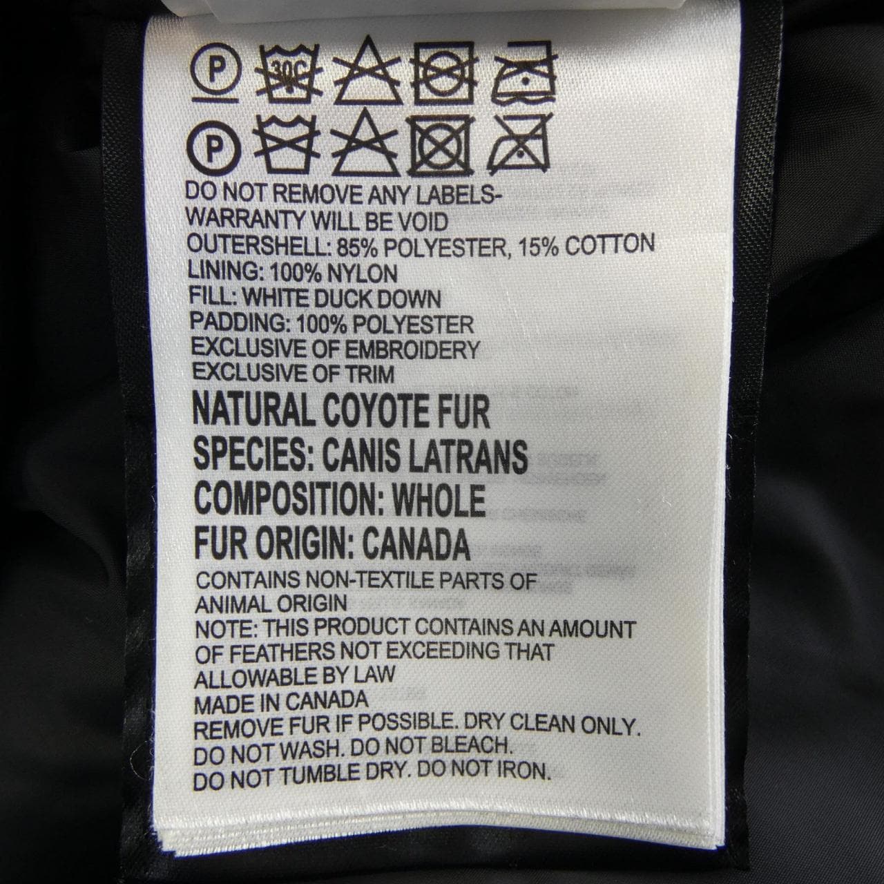 カナダグース CANADA GOOSE ダウンコート