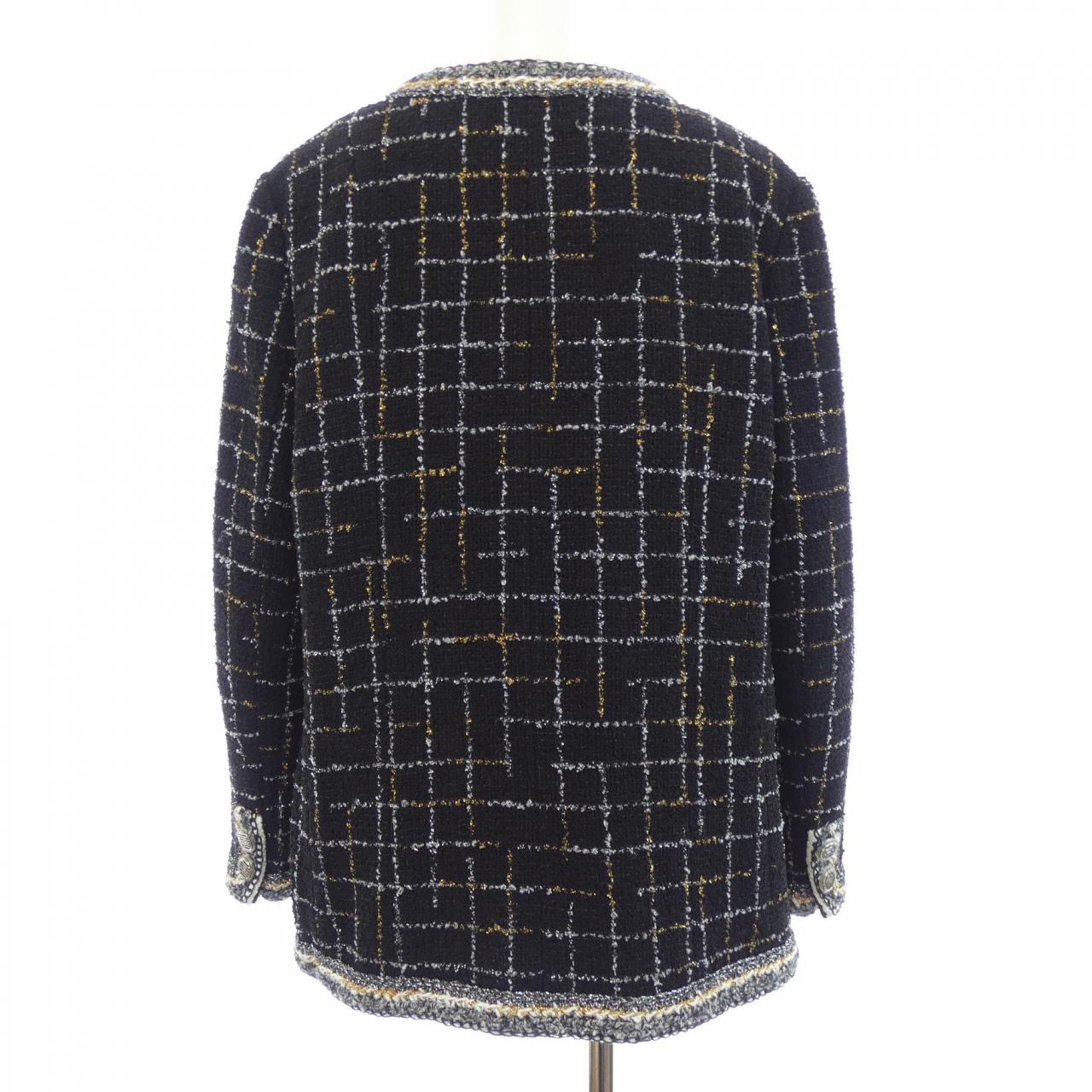 シャネル CHANEL P56399V42458 17S ノーカラージャケット