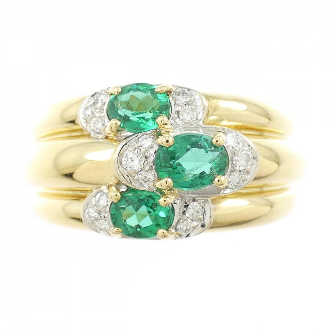 ピキョッティ エメラルド リング 0.80CT