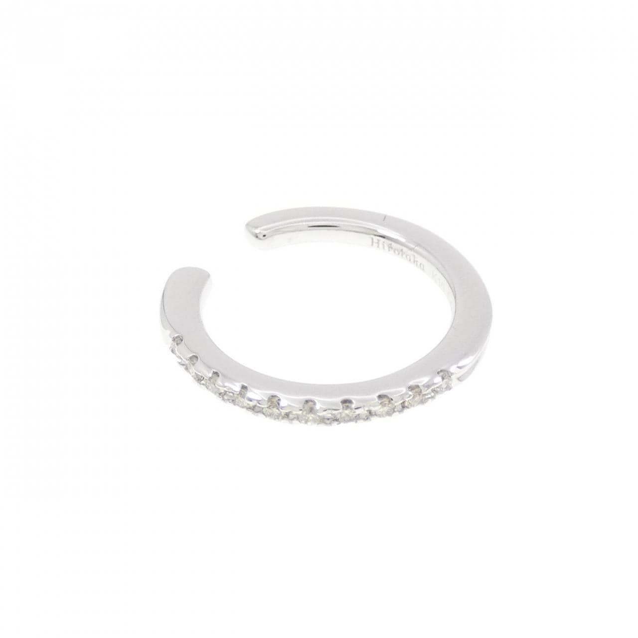ヒロタカ ゴサマー イヤーカフ 0.05CT 片耳