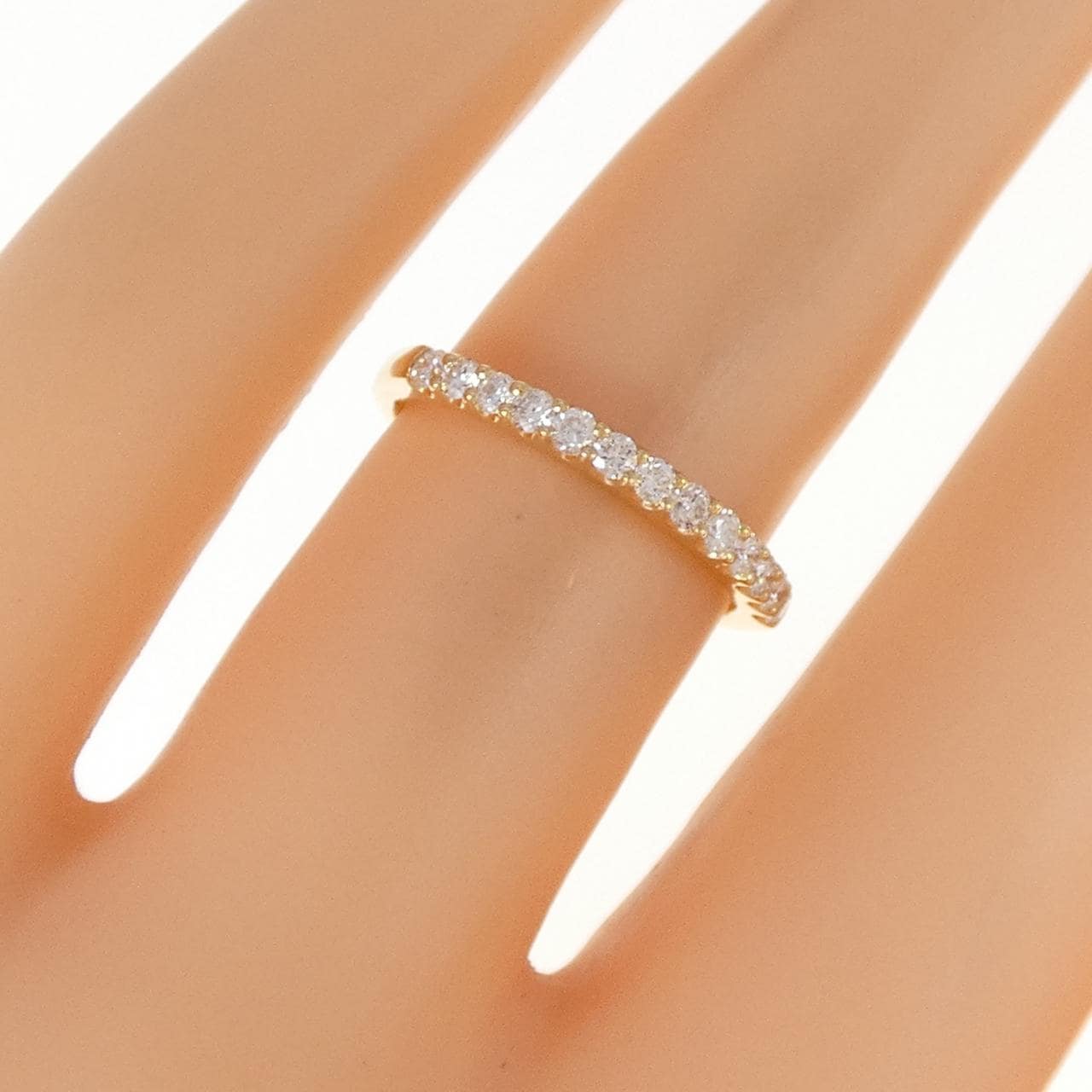 K18YG ダイヤモンド リング 0.23CT