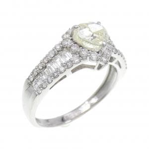 [BRAND NEW] PT Diamond Ring 1.002CT LY SI2 Fancy Cut
