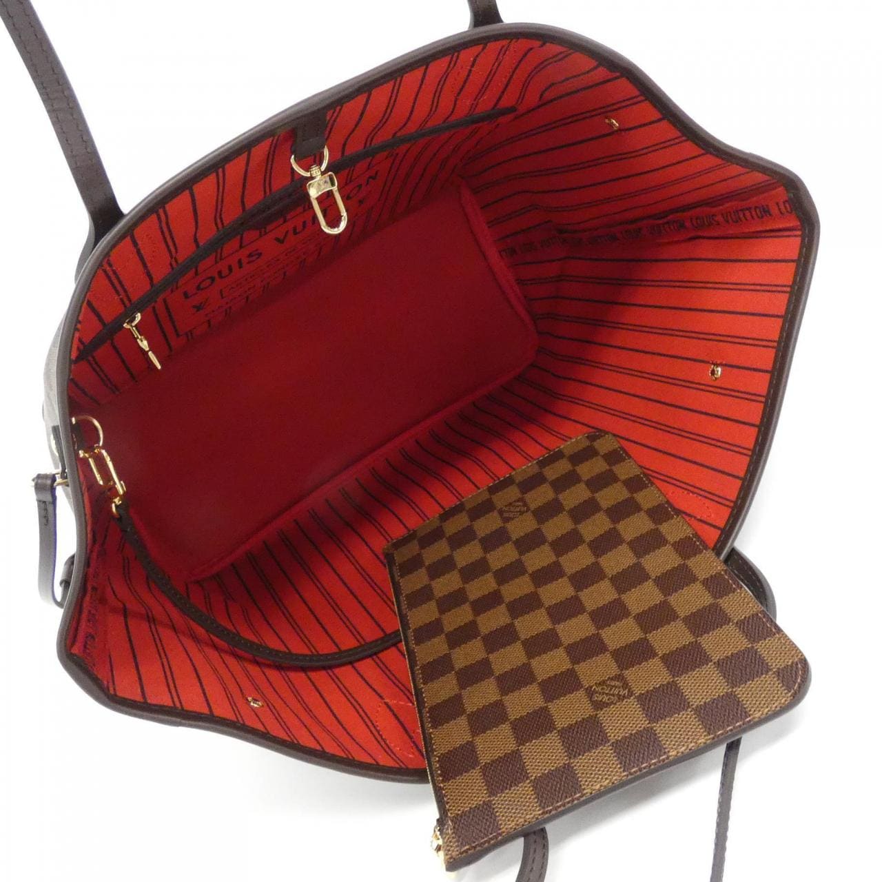 LOUIS VUITTON Damier Neverfull MM N40599 Bag