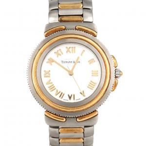 【ノーメンテナンス還元価格】ティファニー インタリオ M0822 SSxYG クォーツ