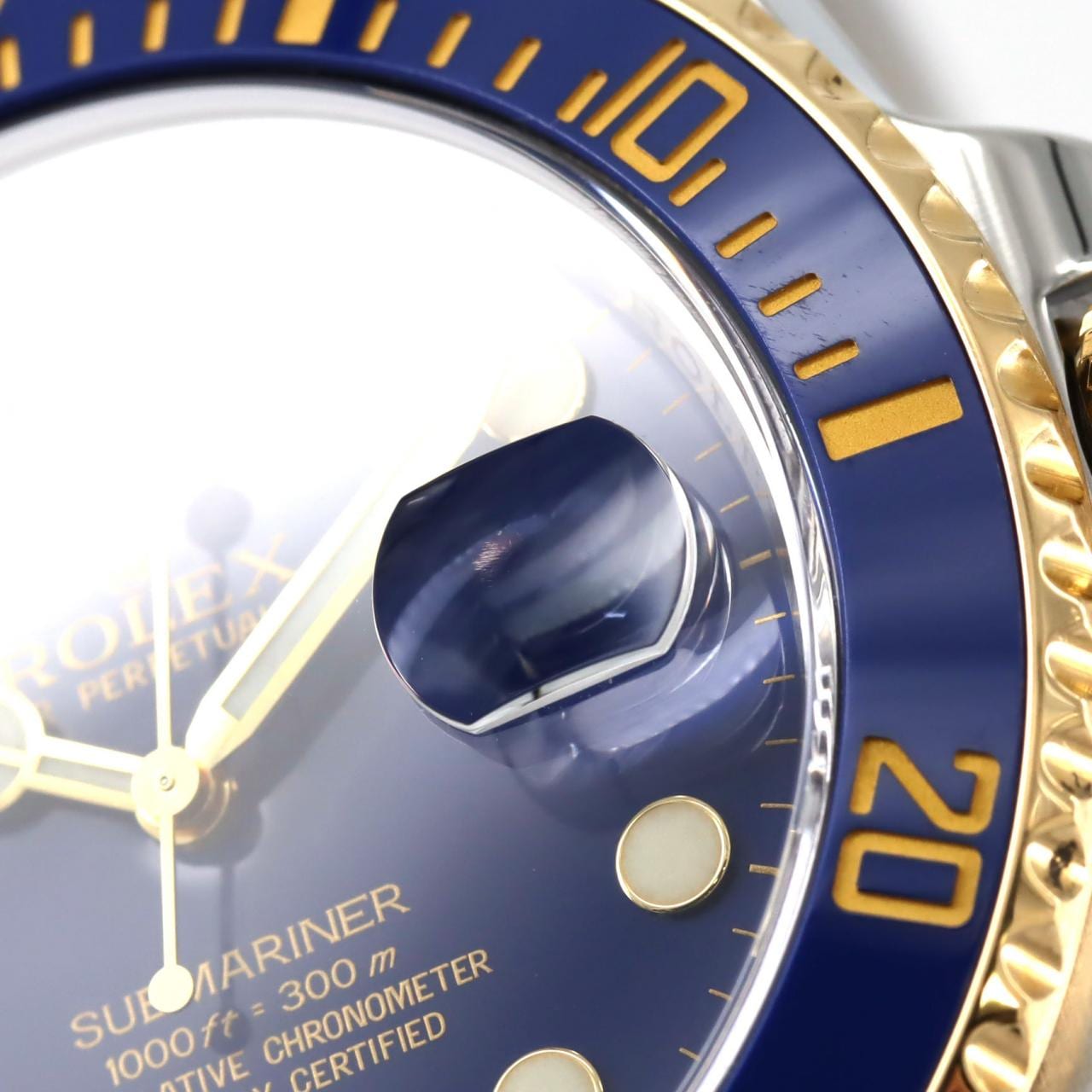 ROLEX Submariner Date 116613LB SSxYG自动上弦V number