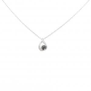 K18WG ダイヤモンド ネックレス 0.16CT