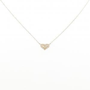 K10YG ハート ブルートパーズ ネックレス