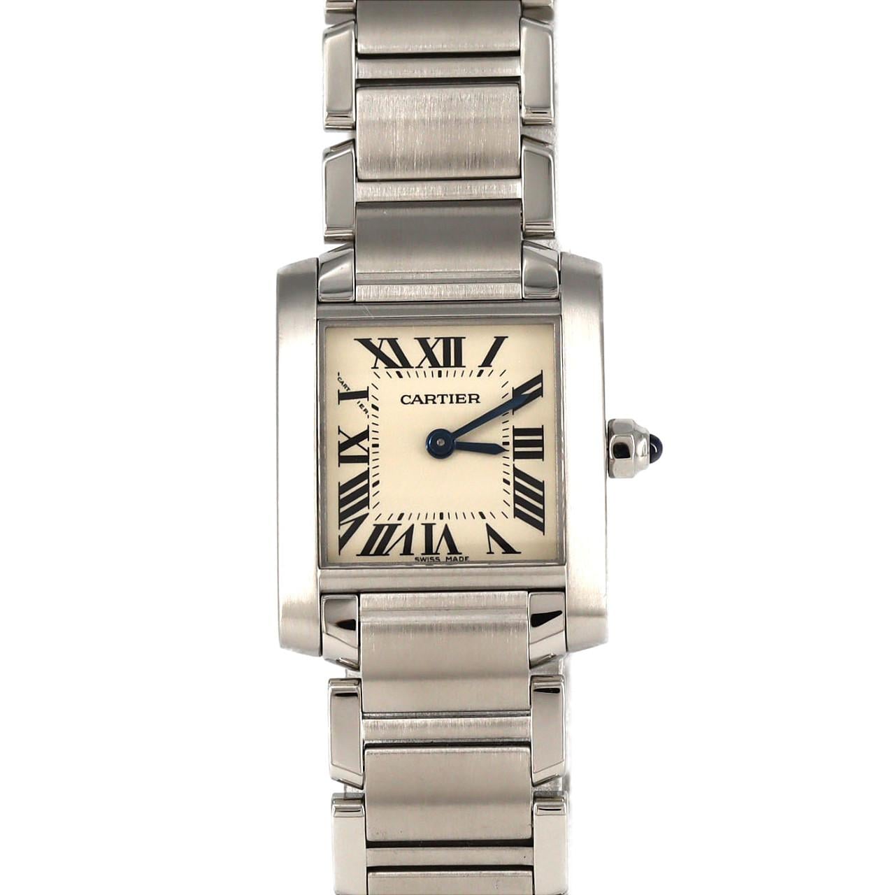 カルティエ タンクフランセーズSM W51008Q3 SS クォーツ