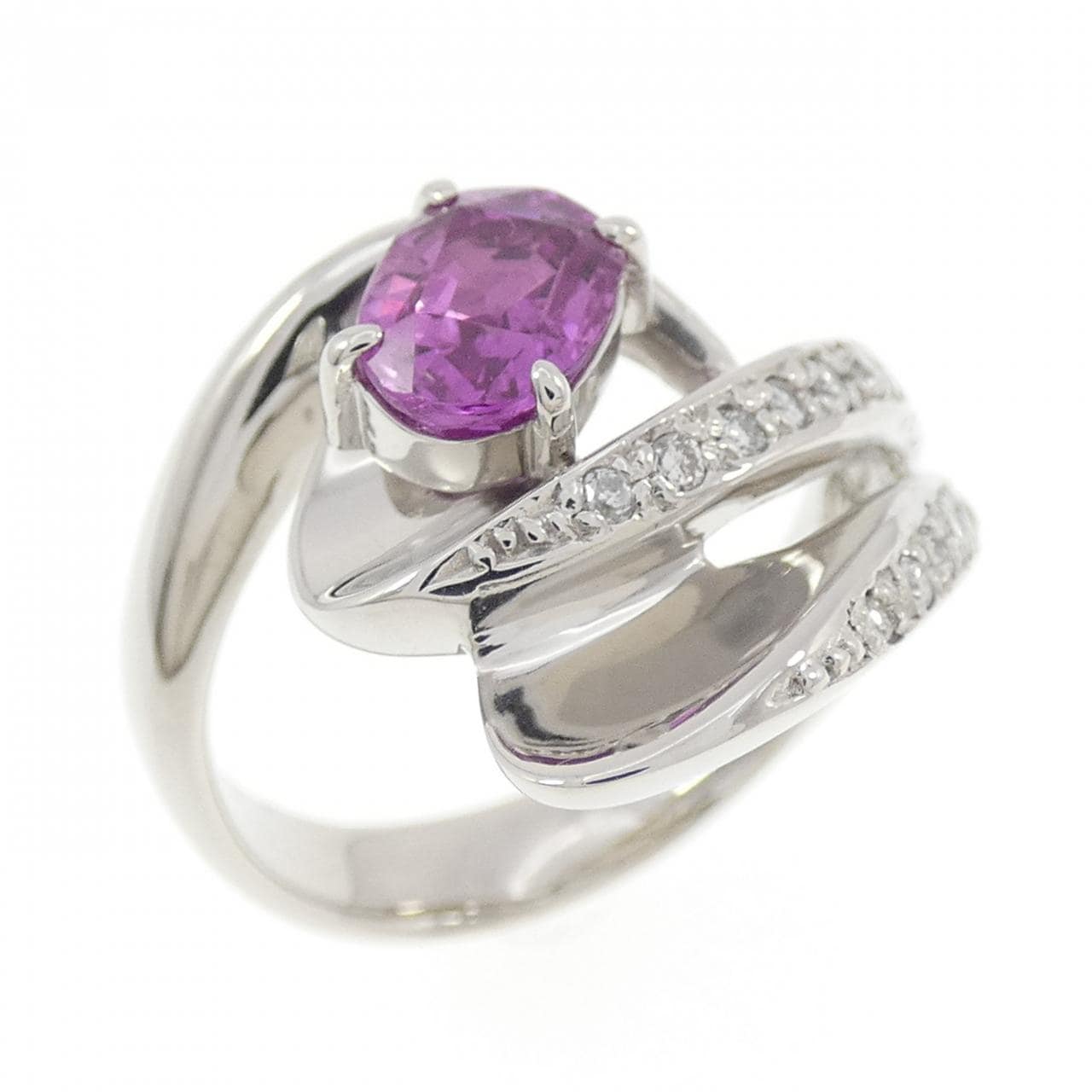 PT900 サファイヤ リング 0.29CT