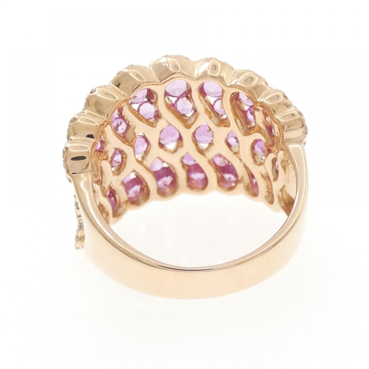 K18PG サファイヤ リング 1.80CT