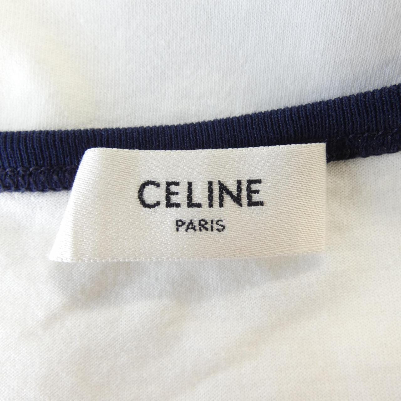 セリーヌ CELINE CELINE PARIS Tシャツ　トリオンフ TRIOMPHE 2X872671Q Tシャツ