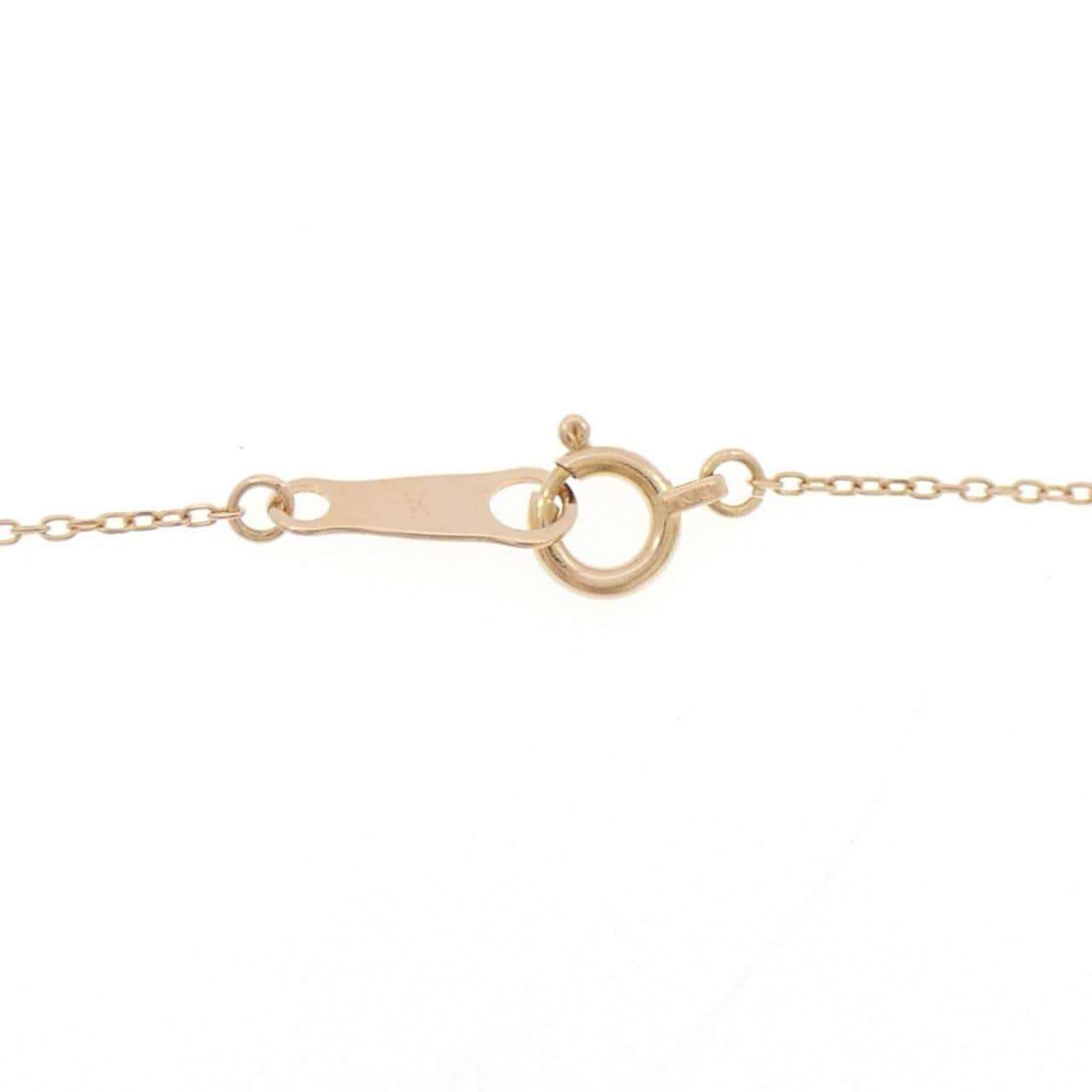 ヴァンドーム フラワー ダイヤモンド ネックレス 0.12CT