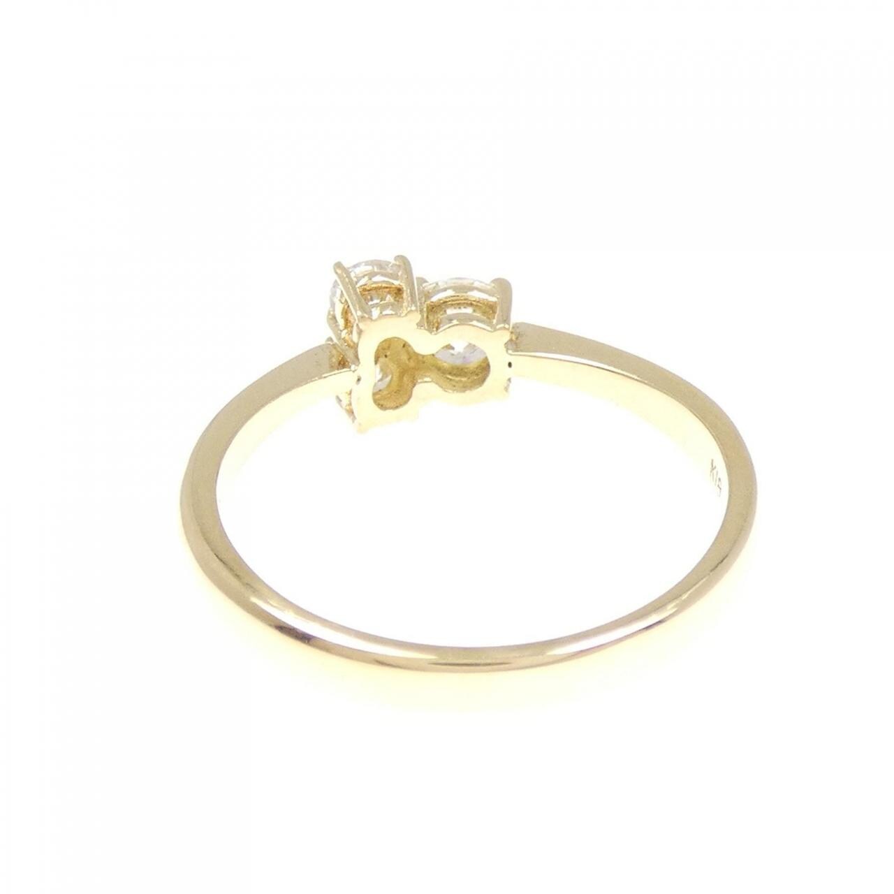 K18YG ダイヤモンド リング 0.50CT