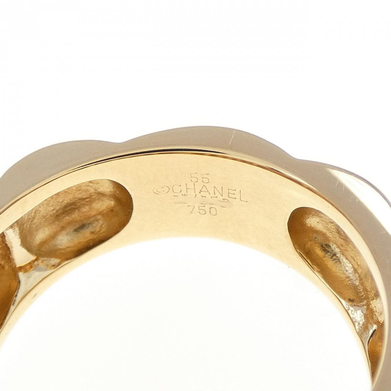 シャネル プロフィール ドゥ カメリア ラージ リング