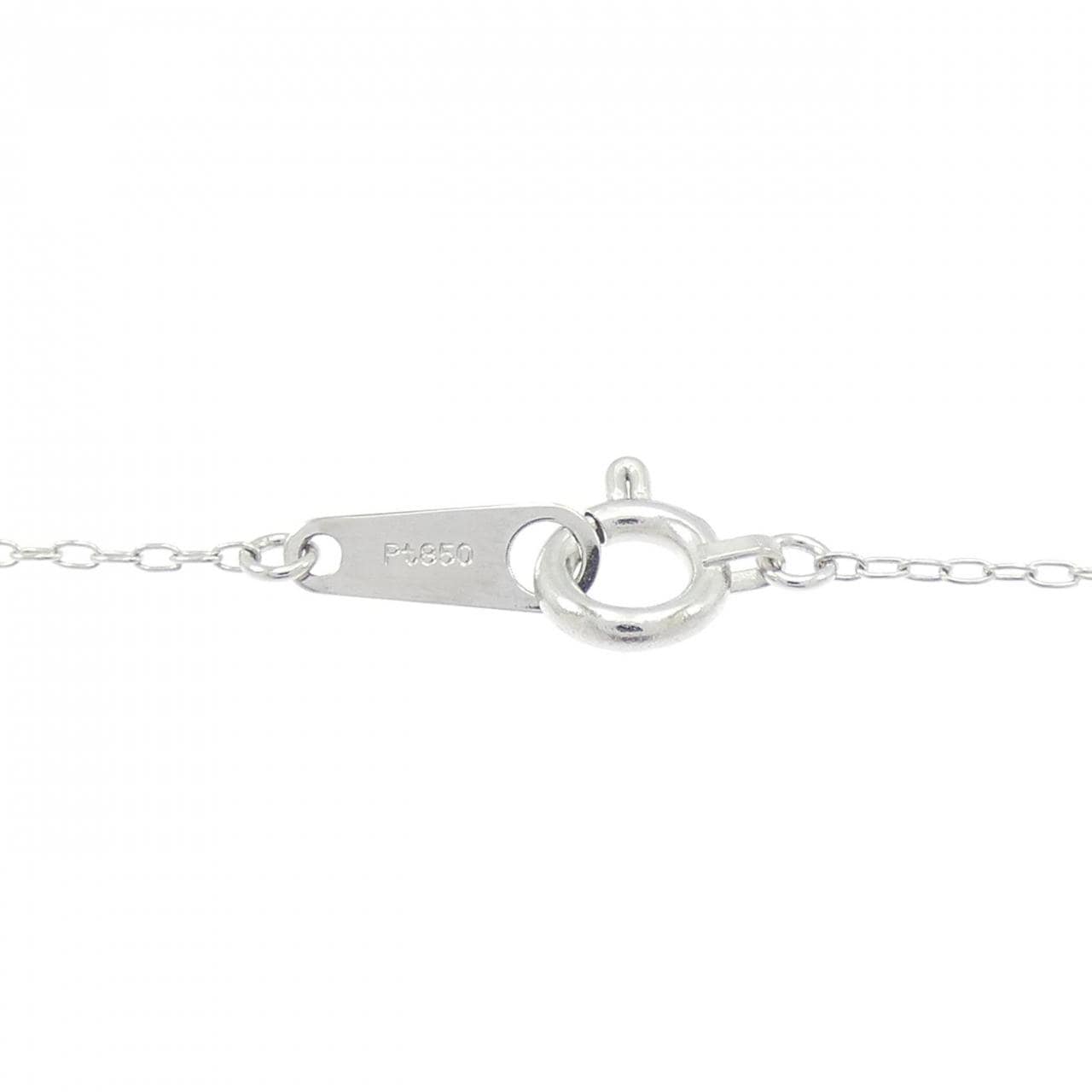 PT900/PT850 ソリティア ダイヤモンド ネックレス 0.20CT