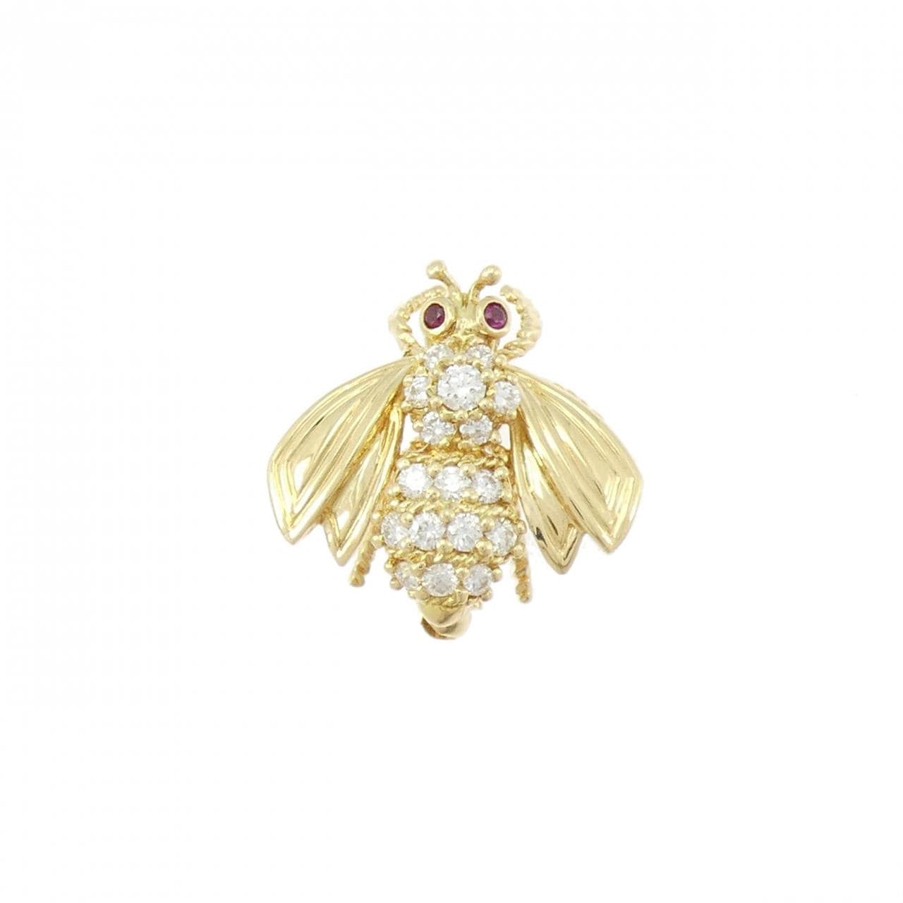 ティファニー ルビー ブローチ