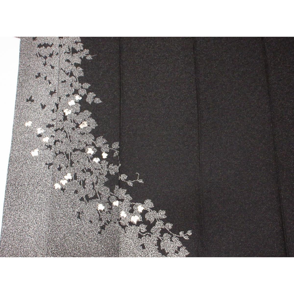 訪問着　銀通し　友禅金彩加工