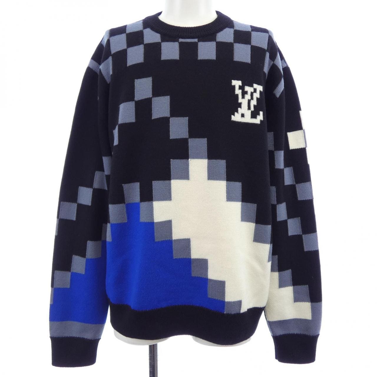 ルイヴィトン LOUIS VUITTON LVフェアアイルマクロクルーネック HON20WZLL ニット