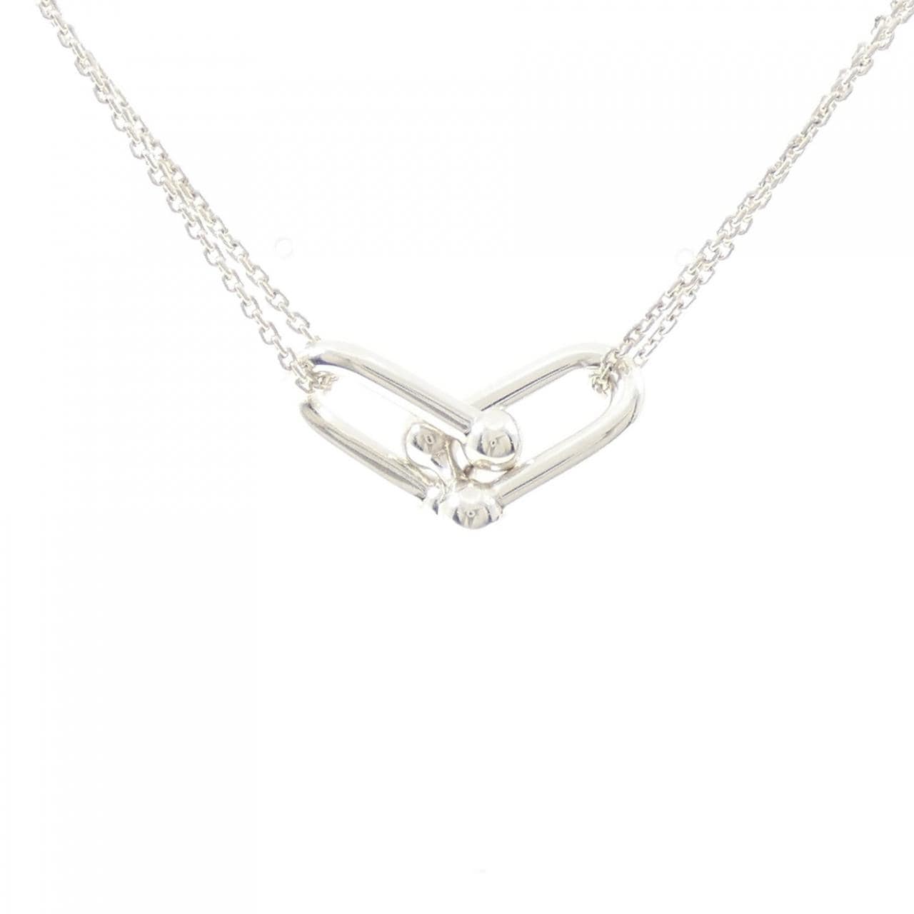 ティファニー ハードウェア ラージ ダブル リンク ネックレス