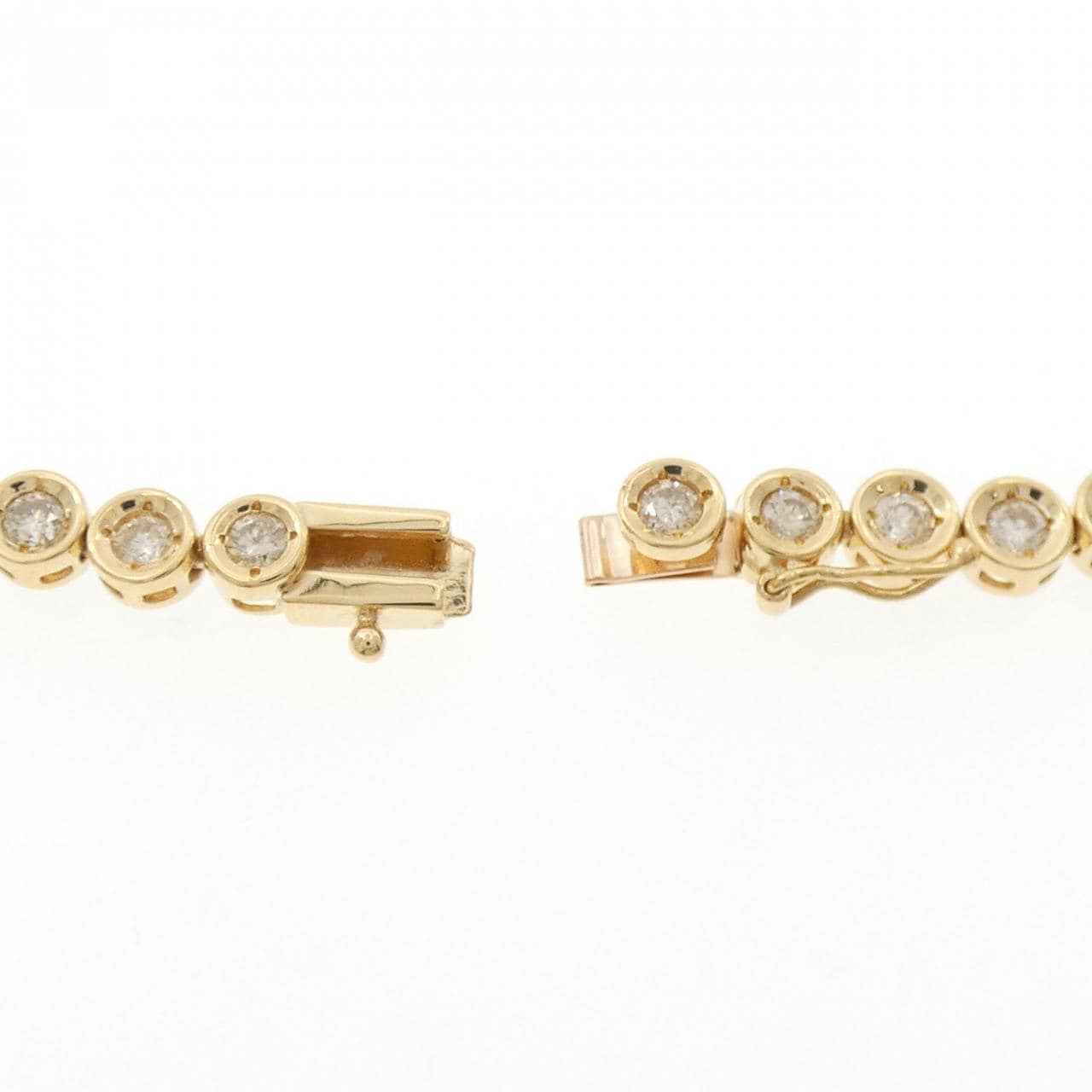 K18YG ダイヤモンド ネックレス 10.0CT
