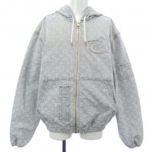 ルイヴィトン LOUIS VUITTON NBAジップスルーフーディ HLA01WUZD デニムジャケット